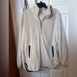 Pink Lily Sherpa pullover